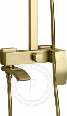 Душевая система FILARETE Waterfall FL2010 (Матовое золото)