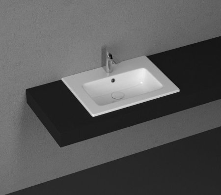 Раковина ISVEA SistemaT накладная 615*465*140 1 цвет белый 10SL50061SV