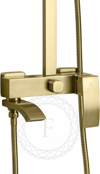 Душевая система FILARETE Waterfall FL2010 (Матовое золото)