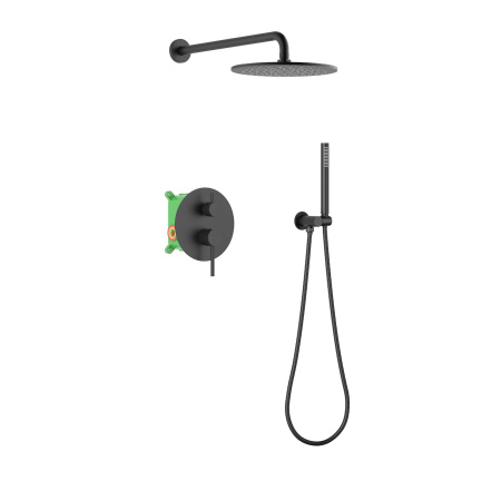 Встраиваемая душевая система TIMO Saona SX-2369/03SM, черный