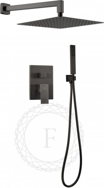 Душевая система скрытого монтажа FILARETE Fing FL1043 (Графит)