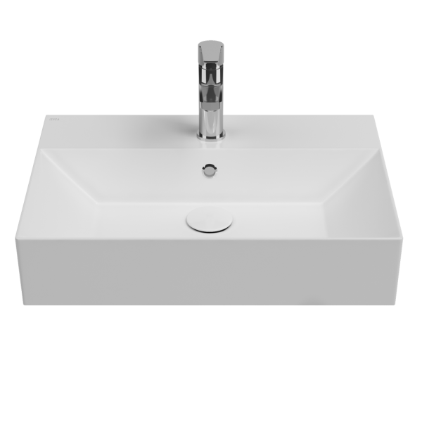 Раковина ISVEA SistemaZ Frame накладная 600*420*132 1 цвет черный матовый 10SF50060SV-2N