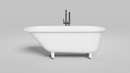 Ванна встраиваемая Salini ORNELLA 160x70 KIT покраска по RAL полностью, S-Stone, матовый 102426MF