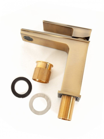 Cмеситель для раковины Hansberge H1070 Бронза