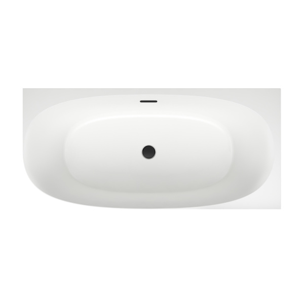 Акриловая ванна в наборе 4 в 1: пристенная ванна (правый разворот), каркас, экран, слив-перелив Wellsee Belle Spa 2.0 235803003