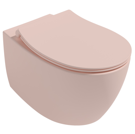 Унитаз ISVEA Sentimenti Neo подвесной 363*510*400 -лососевый матовый 10AR02010SV-2S