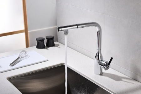 Смеситель для кухни Paulmark VIPER Vi213105-CR, хром