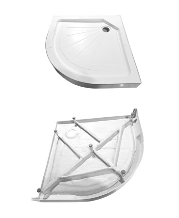 Поддон R90 Ceruttispa полукруглый (90х90х12)