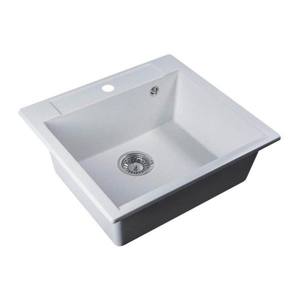 Кухонная мойка Reflexion Cubi RX1555WH, белый