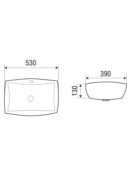 Раковина врезная WeltWasser WW SK DEILBACH 6076