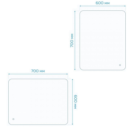 Зеркало Maretti Florenza FL146070P34EL 60x70 см