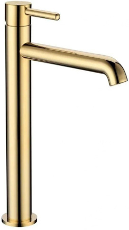 Смеситель для раковины Высокий Grocenberg GB3029 Золото глянец