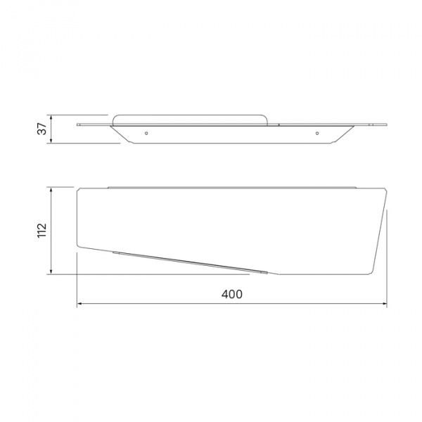 Полка IDDIS Slide SLIBS00i44