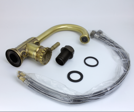 Смеситель для раковины Bronze de Luxe WINDSOR 10127, бронза