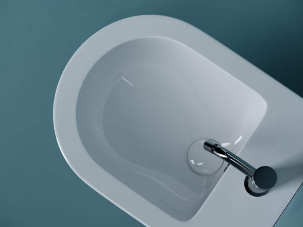 Подвесное биде Ceramicanova Uno, белый, CN11002