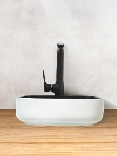 Раковина накладная WeltWasser WW SK ELBACH M2195 WB