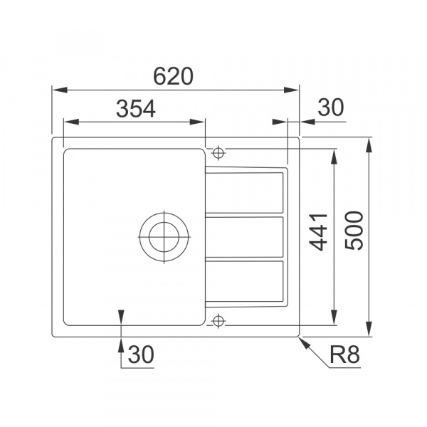 Кухонная мойка Franke Sirius 2.0 S2D 611-62/500 серый