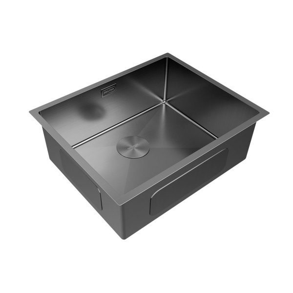 Мойка Paulmark NEXT 54 UNI PM215444-GM 440х540х200 мм, нержавеющая сталь, вороненая сталь