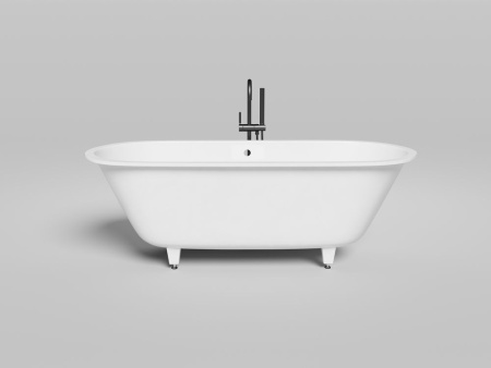 Ванна встраиваемая Salini ORNELLA AXIS 180x80 покраска по RAL полностью, S-Sense, матовый 103411MF