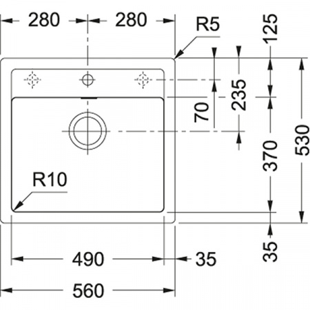 Кухонная мойка Franke Sirius SID 610 Cерый 114.0571.487