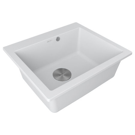 Мойка Paulmark KANTE 60 PM106052-WH 520х600х200 мм, IT-GRANIT, белый