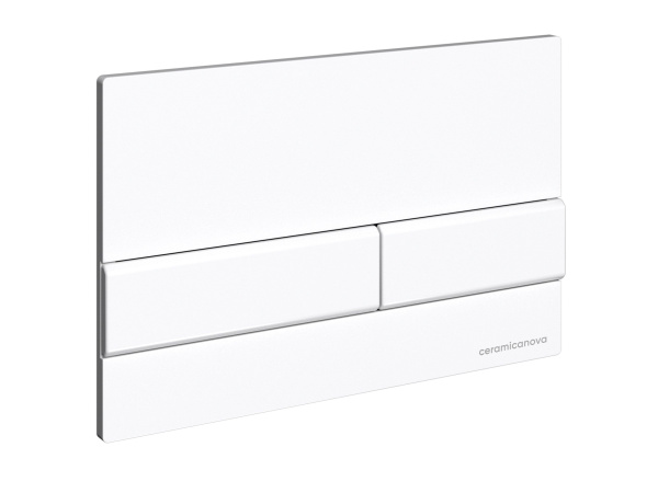 Система инсталляции для унитазов CERAMICANOVA Envision с кнопкой смыва Flat цвет белый, креплениями, CN1002W