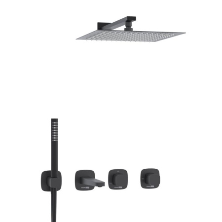 A9151.265.315.219.162.327.242.217 Встраиваемый комплект для ванны WasserKRAFT с верхней душевой насадкой, лейкой