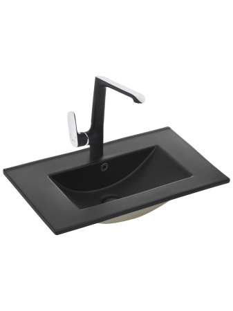 Раковина врезная WeltWasser WW SK DEILBACH 7506-80 MT-BL