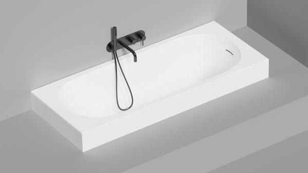 Ванна встраиваемая Salini ORNELLA 160x70 KIT покраска по RAL полностью, S-Stone, матовый 102426MF