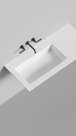 Раковина столешница Salini ONDA PLUS 72, белый, 14022031MN