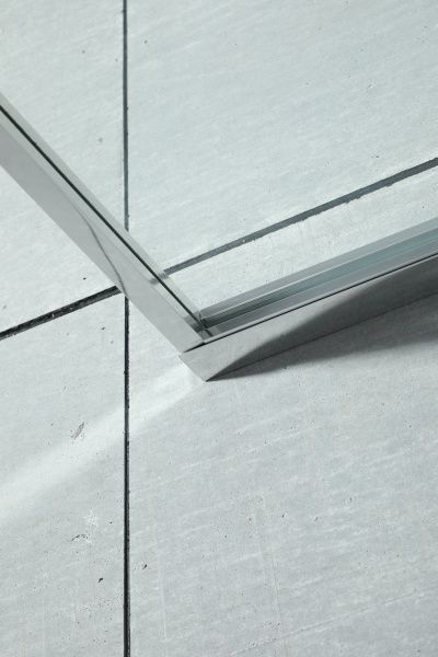 Душевой уголок Roxen Doha 55080-90 (90х90) стекла прозрачные/профиль хром