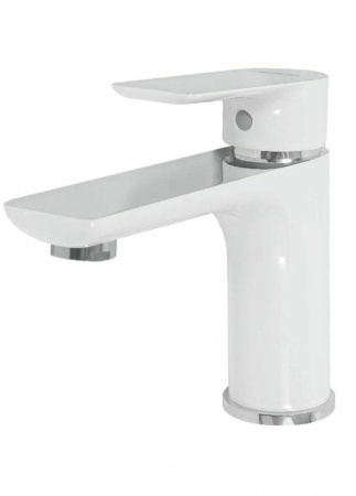 Cмеситель для раковины Hansberge H1099 Белый хром