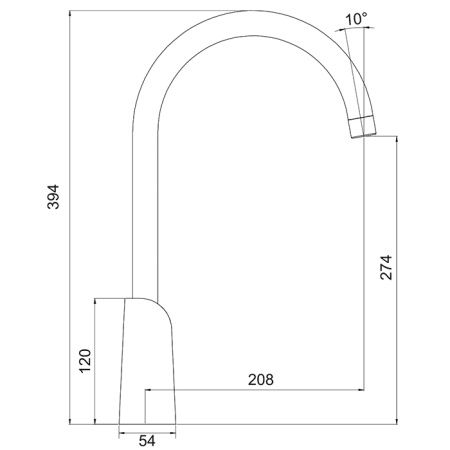 Смеситель для кухни Gappo G03-8 G4003-8