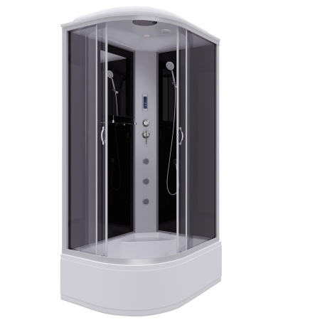 Душевая кабина Niagara Classic NG-2510-14RF (120х80х215) высокий поддон(40см),стекло тонированное