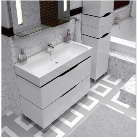 Тумба с умывальником Аква Родос Венеция 100 венге OP0000195