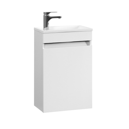 Тумба под умывальник Belux подвесная Чикаго 40 Белый глянцевый