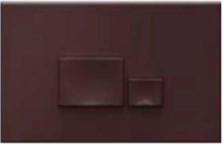 Клавиша смыва ISVEA Axis Piazza для унитаза  246*26*164  бордовый матовый 54MJ0112I