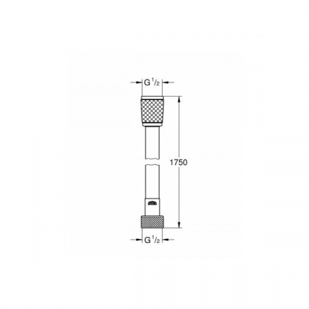 Душевой шланг Grohe Relexaflex 28154001