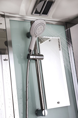 Душевая кабина Timo Comfort Т-8835 Fabric Glass  135*135*230+турецкая баня хамам