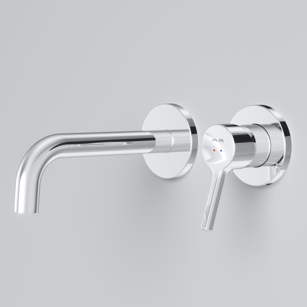 F85B72600 X-Joy S Смеситель для умывальника AM.PM монтируемый в стену, хром