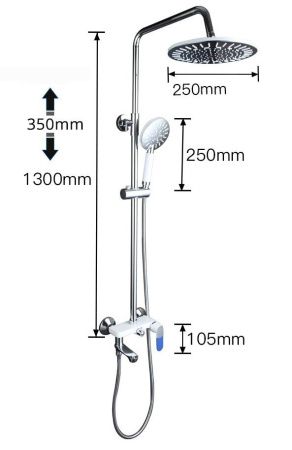 Душевая система Frap F2434