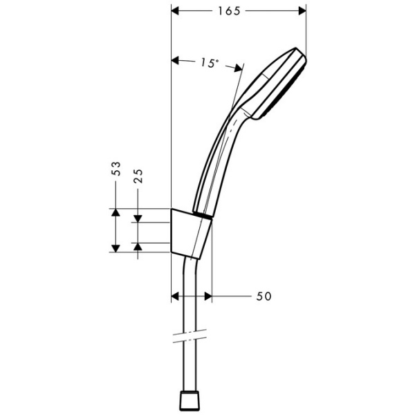 Душевой гарнитур Hansgrohe Croma 100 27575000