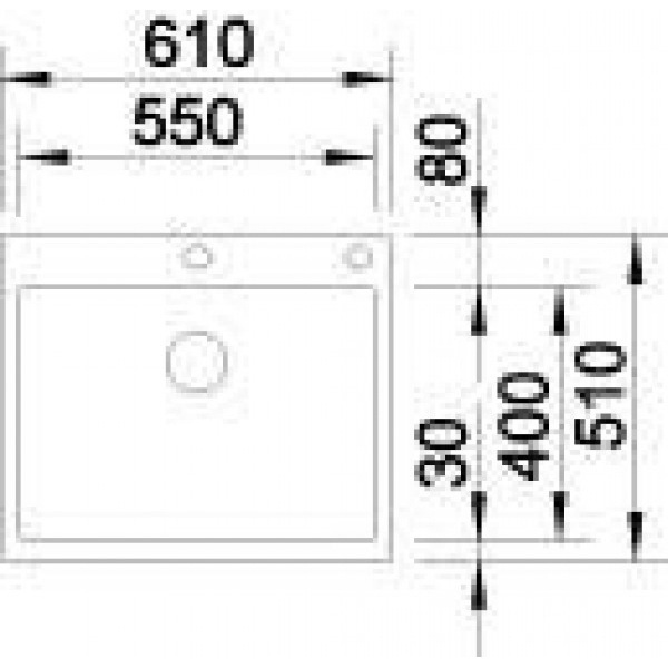 Кухонная мойка Blanco Claron 550-IF/A