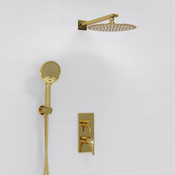 A71207 Встраиваемый комплект для душа WasserKRAFT с верхней душевой насадкой и лейкой