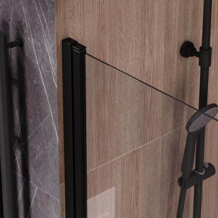 Ограждение на ванну Reflexion RX15070CBL-23 150х70см Slider, прозрачное закаленное стекло 5мм