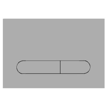 Кнопка смыва ISVEA Sotti для инсталляции Durezza цвет серый бетон матовый 54ST0116I