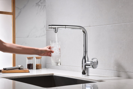 Смеситель для кухни Paulmark URBAN Ur213104-CR, хром