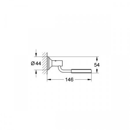 Держатель стакана Grohe Essentials Authentic 40652001 хром