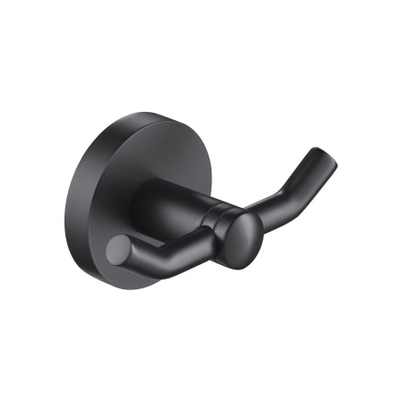 Крючок для ванной комнаты двойной TIMO Saona 13012/03, черный