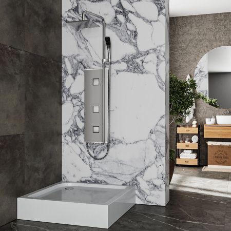 Душевой поддон Roxen Caspia 54060-90 (90*90)